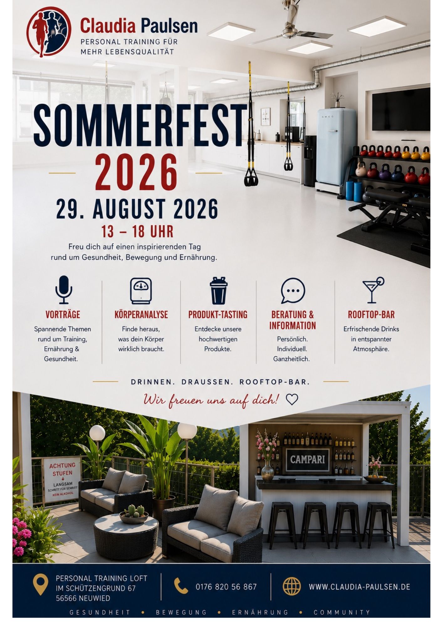 Sommerfest 2026: Ein Tag voller Gesundheit, Bewegung und Inspiration